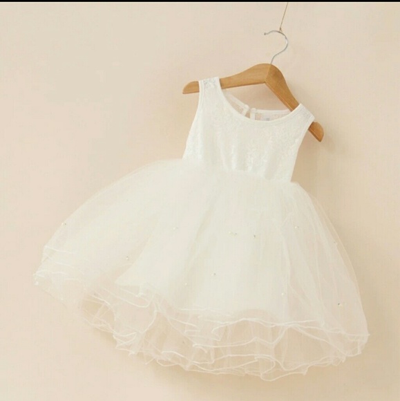 Other - Beautiful White Summer Frock for Girls